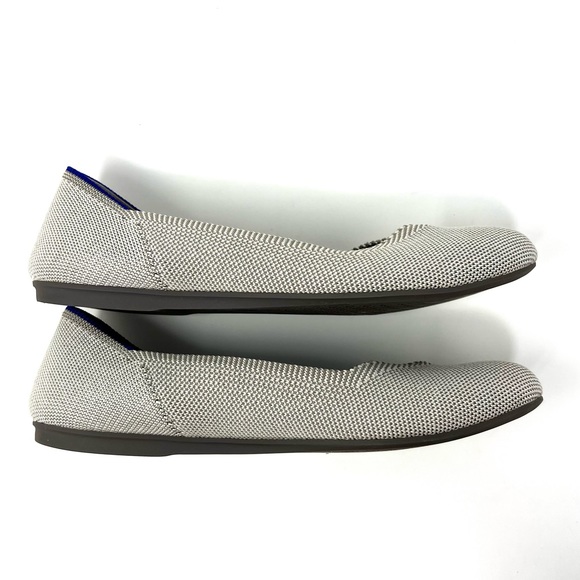 Rothy’s "The Flat" Flax Birdseye Slip On Flats Size 6.5 - Picture 6 of 9